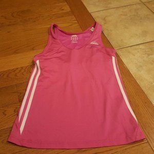 ADIDAS V NECK pink bra top sz S EUC